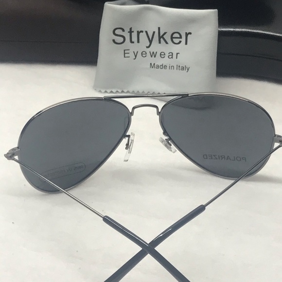 Polarized Stryker sunglass Gold & Green (G15) Lens - Picture 4 of 8